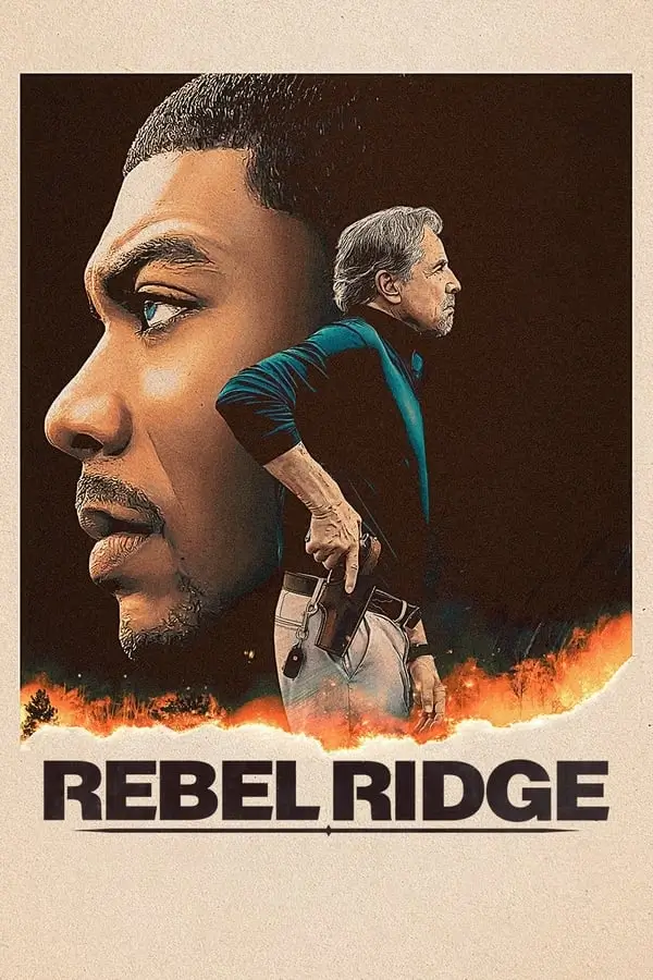 Film poster van Rebel Ridge met twee hoofdpersonages, beschikbaar voor streaming op IPTV Nederland