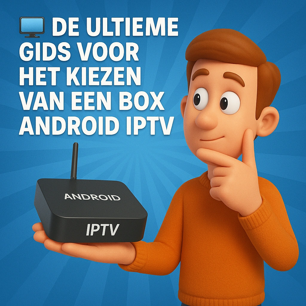 🖥️ De Ultieme Gids voor het Kiezen van een Box Android IPTV