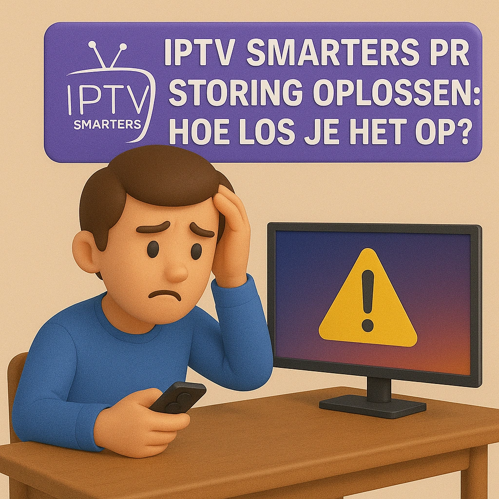 IPTV Smarters Pro storing oplossen: Hoe los je het op?