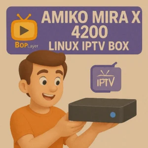Amiko Mira X 4200 Linux IPTV-box Instellen: Complete Handleiding