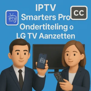 IPTV Smarters Pro Ondertiteling op LG TV Aanzetten