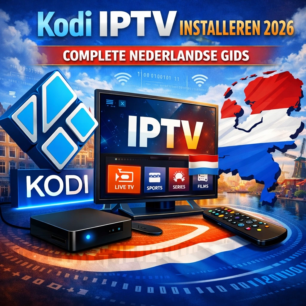 Kodi IPTV Installeren 2026 - Complete Nederlandse Gids