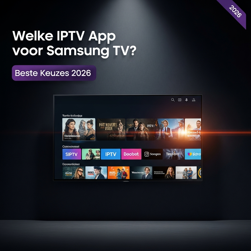 Welke IPTV App voor Samsung TV? Beste Keuzes 2026